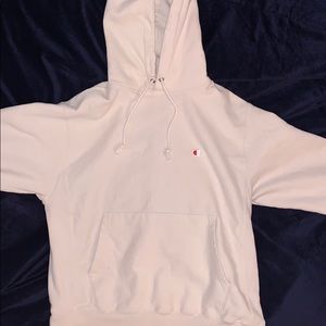 Cream Champion Hoodie (Urban Outfitters)